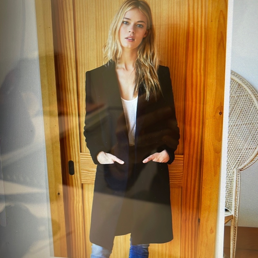 Emerson Fry Tailored Coat - Black size 2 Excellent Condition.